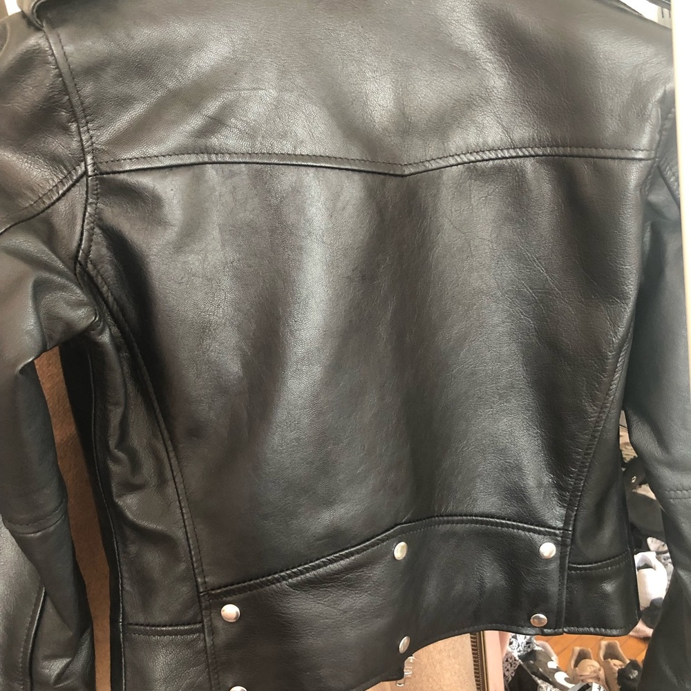 Black Leather Jacket - Picture 8 of 8